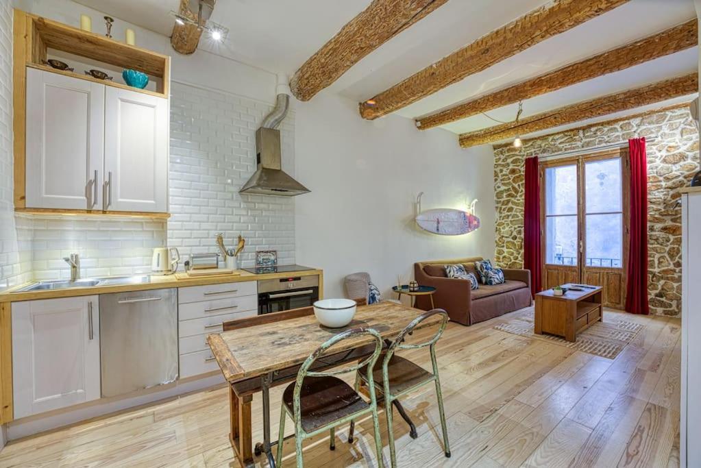 New - 1 Bed Apt Central Антиб Экстерьер фото